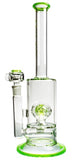 Pure Glass Solaris Inline Bubbler - 15" 75mm Inline Upgrid Solaris Perc