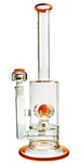 Pure Glass Solaris Inline Bubbler - 15" 75mm Inline Upgrid Solaris Perc