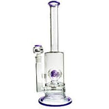 Pure Glass Solaris Inline Bubbler - 15" 75mm Inline Upgrid Solaris Perc