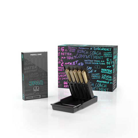 ﻿JPAQcase is the world’s leading developer of premium multi-pack Preroll accessories for the Preroll industry. The cases are built for the active lifestyle, engineered to protect with a sleek, portable and durable design.