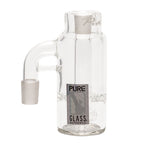 Pure Glass Ashcatcher with clutch disc and 90 degree angle joint