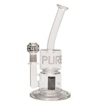 Pure Glass 12" 25mm-70mm Torpedo Clear 3D Etch