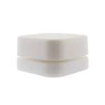9ml Square Glass Jar White - 250 Ct