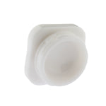 9ml Square Glass Jar White - 250 Ct