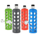 Pure Glass Hydro Guard 9" Clear Bottle Mini Jellyfish