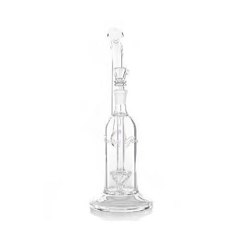 buy wholesale Smoke Shop and Coffee shop supplies in Europe Pure Glass 11" 50mm Arrow Perc Bubbler Female 14mm