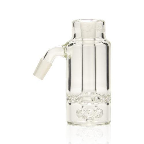 buy wholesale Smoke Shop and Coffee shop supplies in Europe Pure Glass Ashcatcher Ratchet Showerhead w/ Inverted Joint
