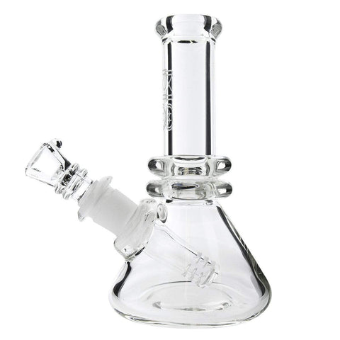 5" BIO Heavy Beaker - Silver Logo
