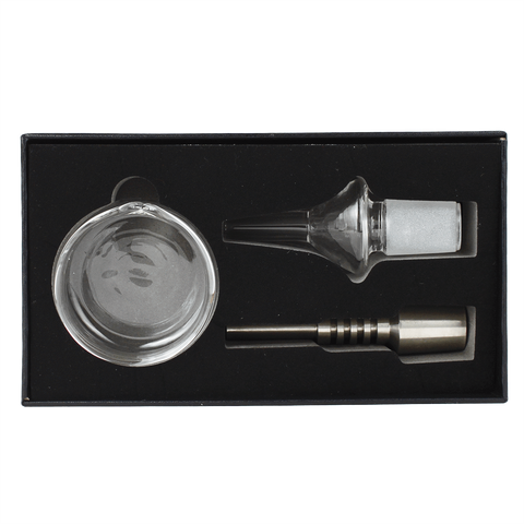 6" 14mm Nectar Collector Set with Dish