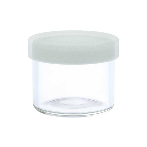 Matte White Shoulderless Glass Vial 7ml With White Cap - 144 Units 