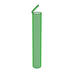  Green Plastic Cone Tubes - 500 Units/box