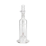 buy wholesale Smoke Shop and Coffee shop supplies in Europe Pure Glass Solaris Bubbler - 14" 75mm Solaris Perc (Ball in a ball) trumpet