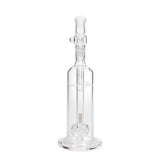 buy wholesale Smoke Shop and Coffee shop supplies in Europe Pure Glass Solaris Bubbler - 14" 75mm Solaris Perc (Ball in a ball) trumpet
