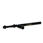 buy wholesale Smoke Shop and Coffee shop supplies in Europe 18" Bio Black Baton Steamroller - Gold Decal