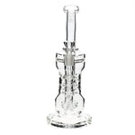 buy wholesale Smoke Shop and Coffee shop supplies in Europe 10" Bio Circ / Thorn Recycler StraightWaterpipe - Gold Decal